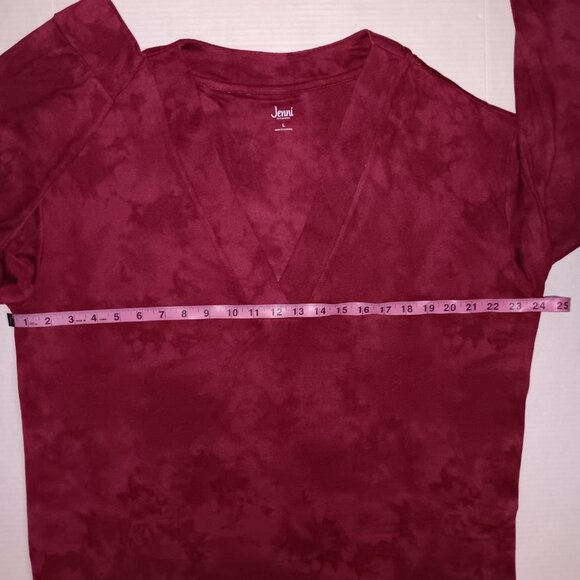 JENNI PLUM TART TIE-DYE PJ SLEEPSHIRT - Picture 6 of 12